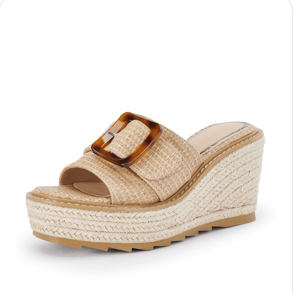 Coutgo Women's Wedge Platform Sandle NEW - Picture 3 of 6